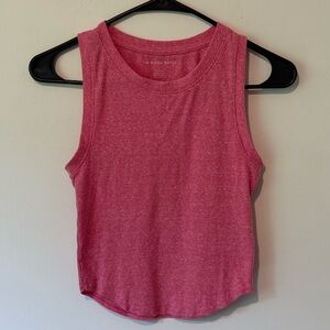 American Eagle Outfitters Rib Tank Top Red / Pink Small